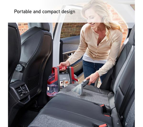 VAX SpotWash CDCW-CSXS Carpet Cleaner - Graphite & Red