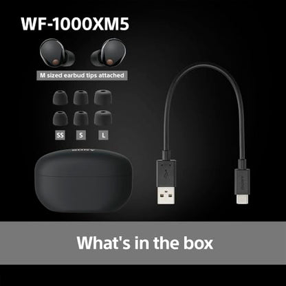 Sony WF-1000XM5 Wireless Noise Cancelling Earbuds, Bluetooth, In-ear Headphones, Mic