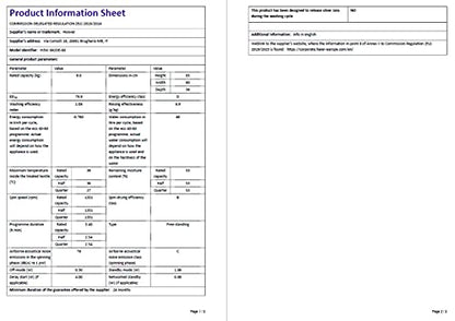 Hoover H-Wash 300 H3W492DE Free Standing Washing Machine, Rapid Wash Cycles, 9 kg Load, 1400 rpm, White