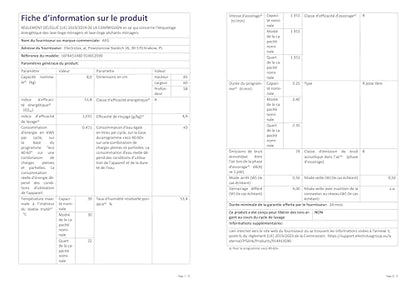 AEG Series 6000 L6FBA51480 washing machine Front-load 8 kg 1400 RPM White