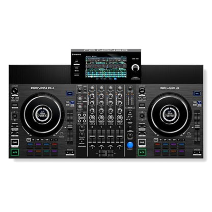 Denon DJ SC LIVE 4 Standalone DJ Controller with Stem Separation on 4-Decks