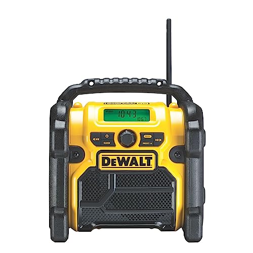DEWALT DCR020-GB XR Compact FM/DAB and Site Radio - 24 x 24.5 cm, 2.8 kg