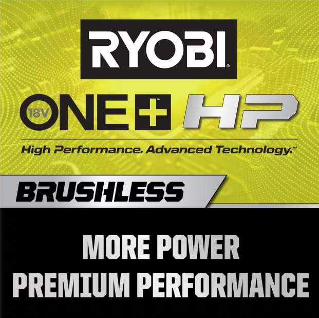 RYOBI ONE+ HP 18V Brushless Cordless Combo Kit w/ 1/2 in. Drill, 1/4 in.