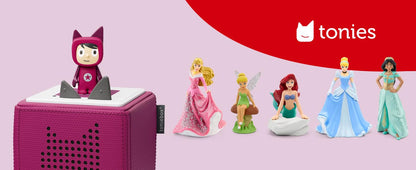 tonies Ultimate Disney Princess Purple Toniebox Starter Set Bundle with 1 Creative Tonie