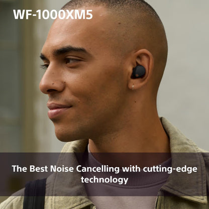 Sony WF-1000XM5 Wireless Noise Cancelling Earbuds, Bluetooth, In-ear Headphones, Mic
