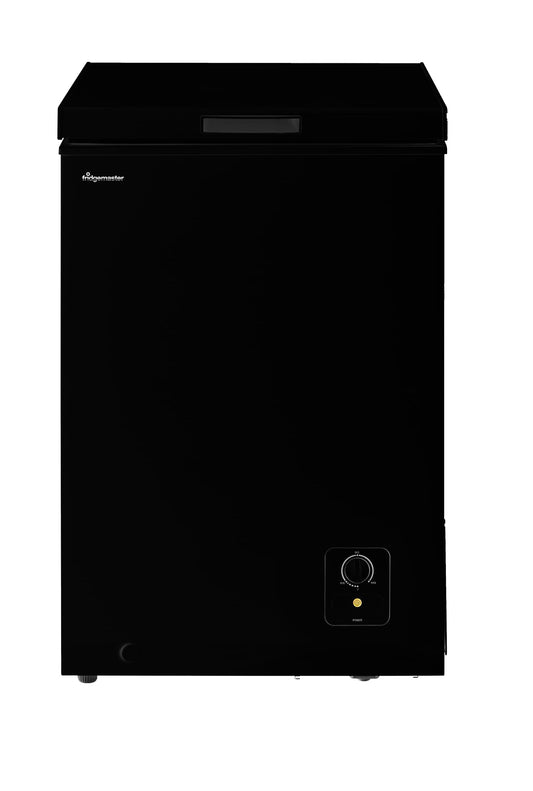 Fridgemaster MCF96EB 95L Chester Freezer 4 Star Freezer Rating - 47.9D x 54.6W x 85.4H cm Black - E Rated