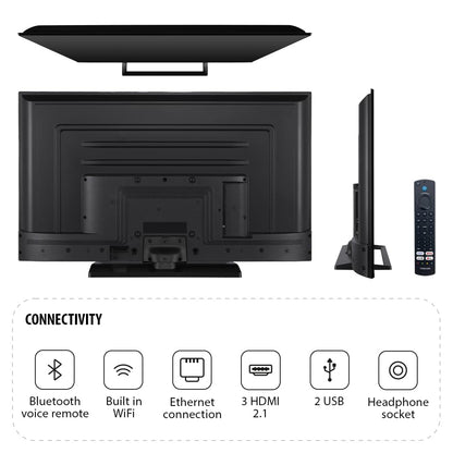 Toshiba UF3F 50 Inch Fire 4K HDR TV, TRU Picture Engine