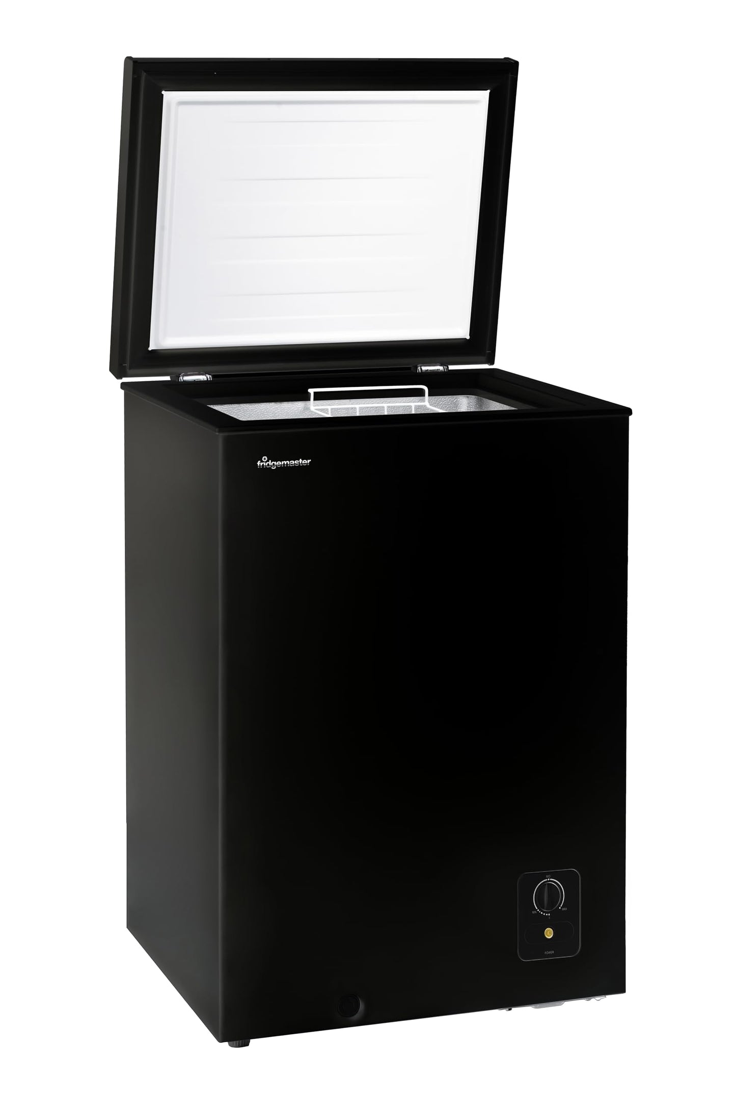 Fridgemaster MCF96EB 95L Chester Freezer 4 Star Freezer Rating - 47.9D x 54.6W x 85.4H cm Black - E Rated
