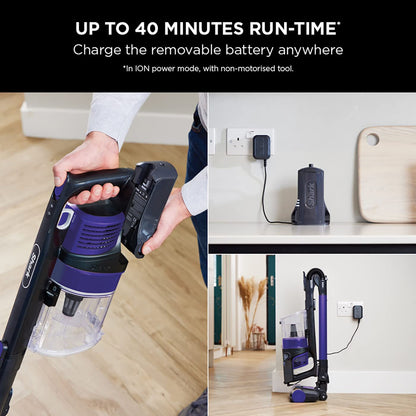Shark Cordless Stick Vacuum Cleaner with Anti Hair Wrap, Up to 40 mins run-time