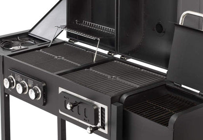CosmoGrill Hybrid 4 Burner Barbecue with Waterproof Cover