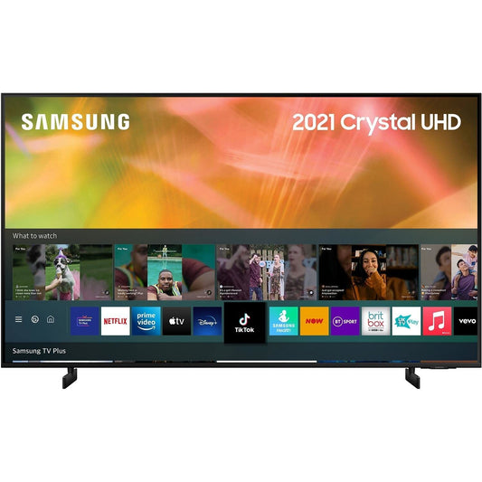 Samsung AU8000 55 Inch Smart TV (2021) - Crystal 4K AirSlim Smart TV