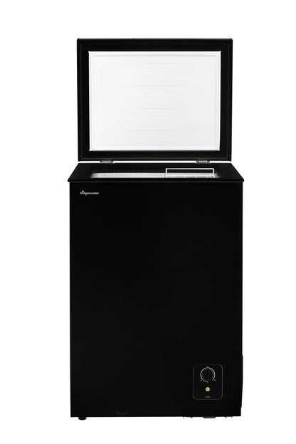 Fridgemaster MCF96EB 95L Chester Freezer 4 Star Freezer Rating - 47.9D x 54.6W x 85.4H cm Black - E Rated