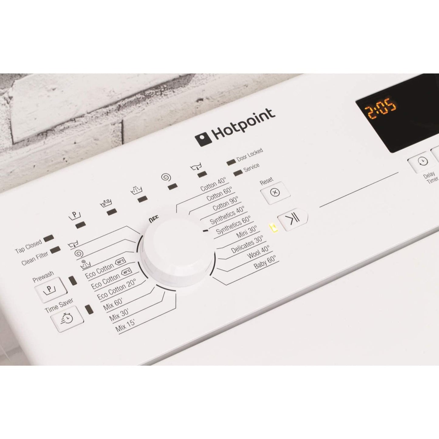 Hotpoint Top Loader 7kg WMTF 722U UK N Washing Machine, White