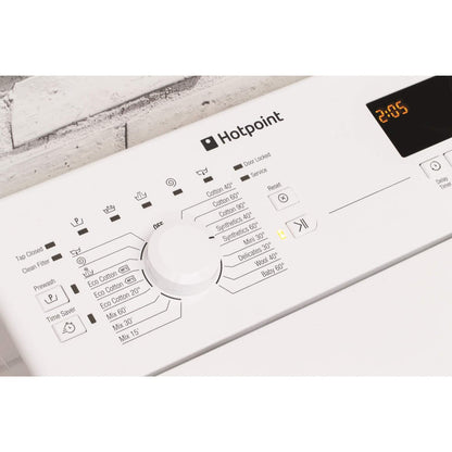 Hotpoint Top Loader 7kg WMTF 722U UK N Washing Machine, White