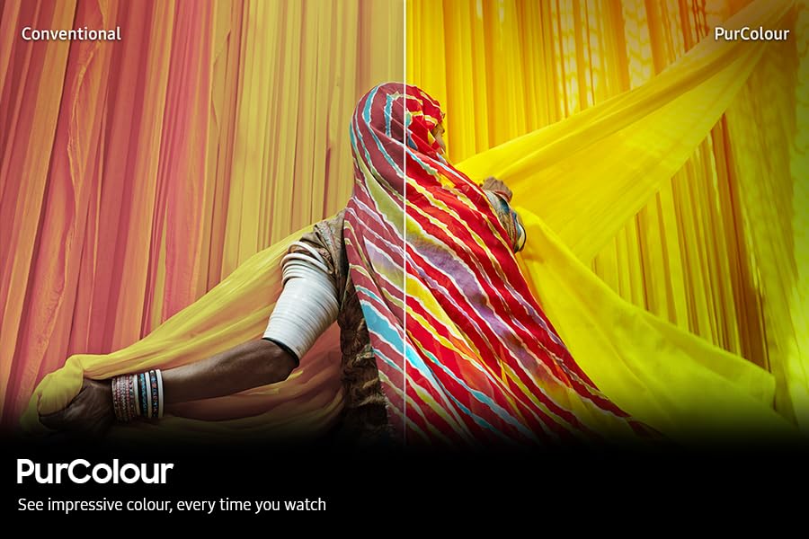 Samsung 43 Inch AU7020 UHD HDR 4K Smart TV (2023) - Crystal UHD 4K Smart TV