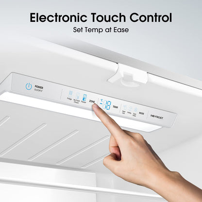 Hisense RQ560N4WCF Freestanding American Fridge Freezer Cross Door, No Frost, 454 liters, Stainless Steel  s