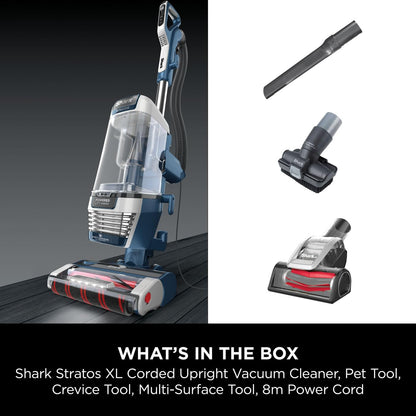 Shark Stratos XL 2.6 Litre Corded Upright Vacuum Cleaner with Anti Hair Wrap Plus & Anti Odour