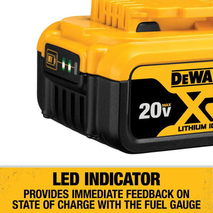 DEWALT 20V MAX Battery Starter Kit with 2 Batteries, 5.0Ah (DCB205-2CK)
