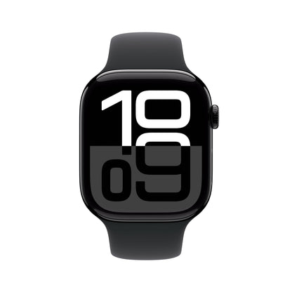 Apple Watch Series 10 GPS 46 mm Smartwatch with Jet Black Aluminium Case