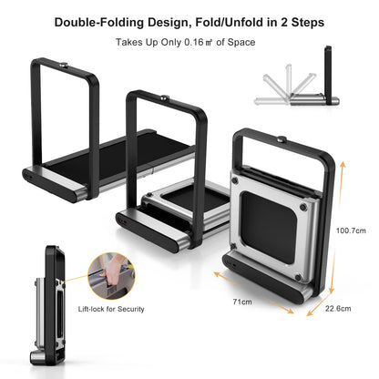 WalkingPad X21 Treadmill 918W Double Folding Treadmill for Home