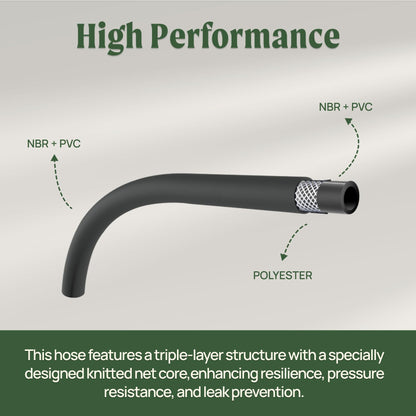 Garden Hose Reel Retractable Hi-Flow 50ft Wall Mounted Hose Reel Automatic Rewind, Any Length Lock