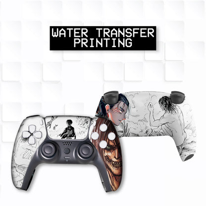 Attackk on Tittan Custom PS-5 Controller Wireless compatible with Play-Station 5 Console