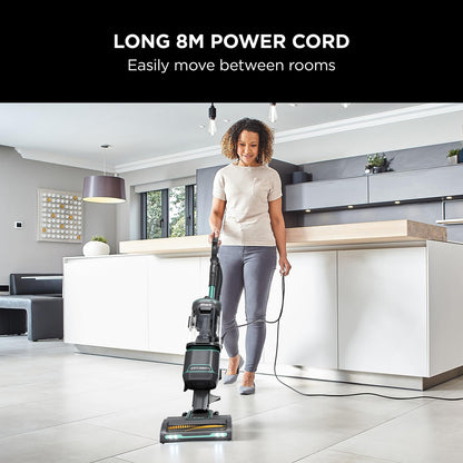 Shark Corded Upright Vacuum Cleaner 1.1L with Anti Hair Wrap Technology, LED Headlights