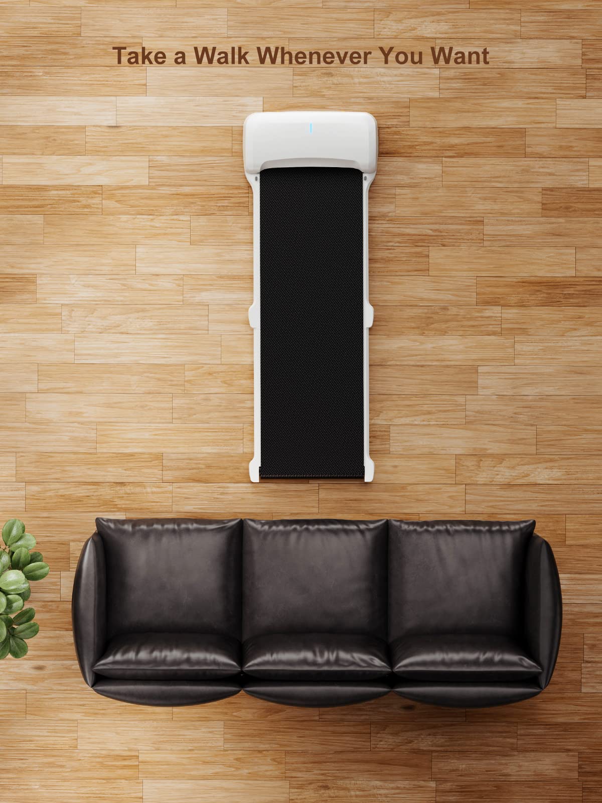 WalkingPad C1 Treadmills for Home, Under Desk Treadmill Ultra Slim Folding Walking Pad