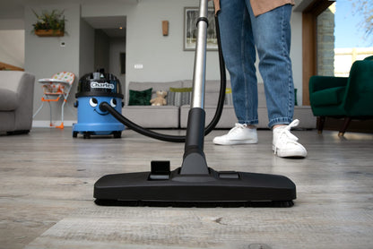 Henry Cord Rewind CVC370-2 Charles Wet and Dry Vacuum Cleaner, 15 Litre, 1060 W, Blue, Blue / Black