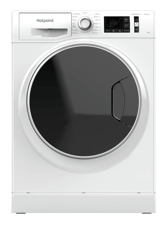Hotpoint ActiveCare NM11 1048 WD A UK 10kg Washing Machine with 1400 rpm - White - A Rated