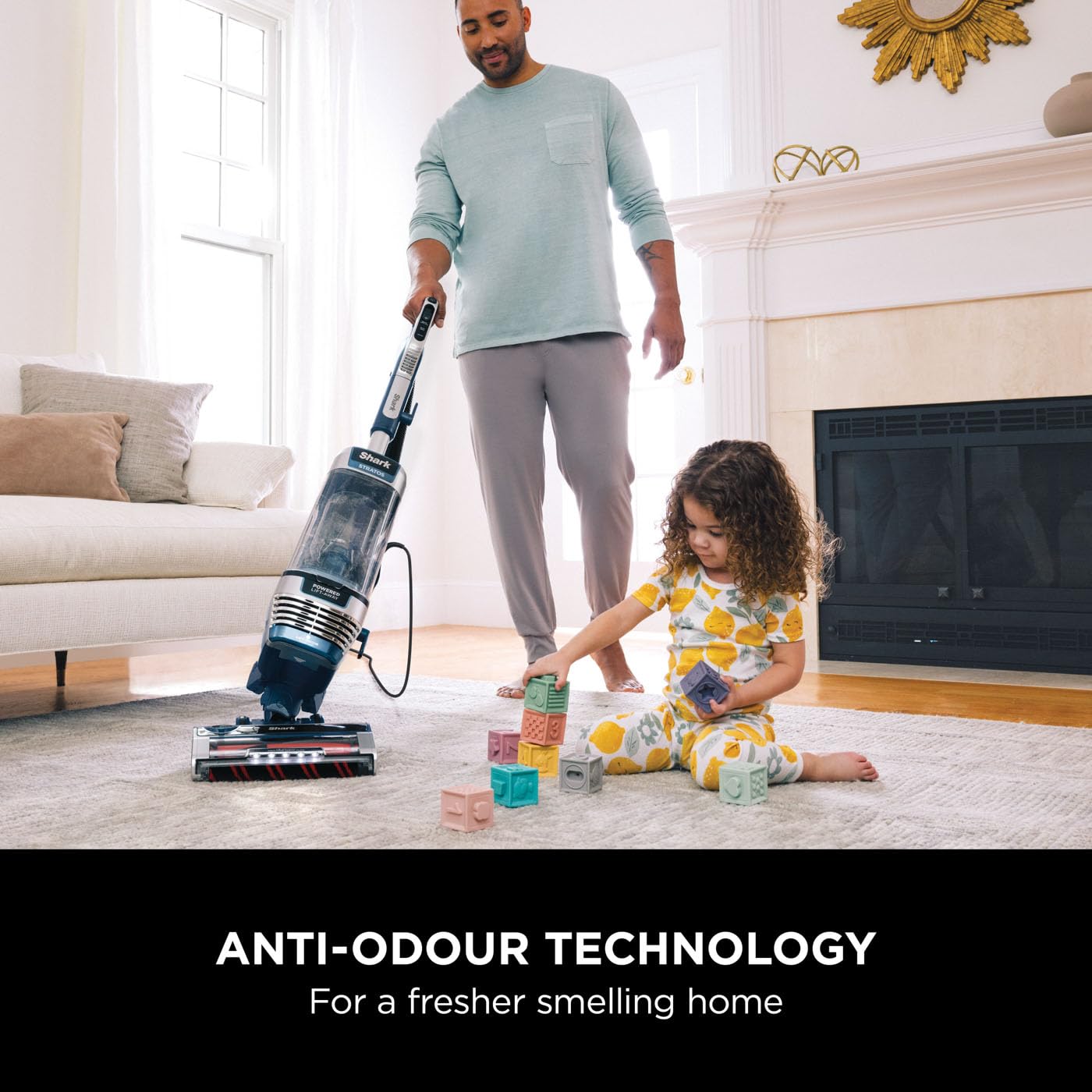 Shark Stratos XL 2.6 Litre Corded Upright Vacuum Cleaner with Anti Hair Wrap Plus & Anti Odour