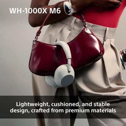 Sony WH-1000XM6 Flagship Noise Cancelling Over-Ear Wireless Bluetooth Headphones