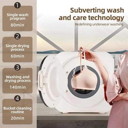 Wall Mounted Mini Automatic Washing Machine, Full-Automatic Washing Machine and Spin Dryer