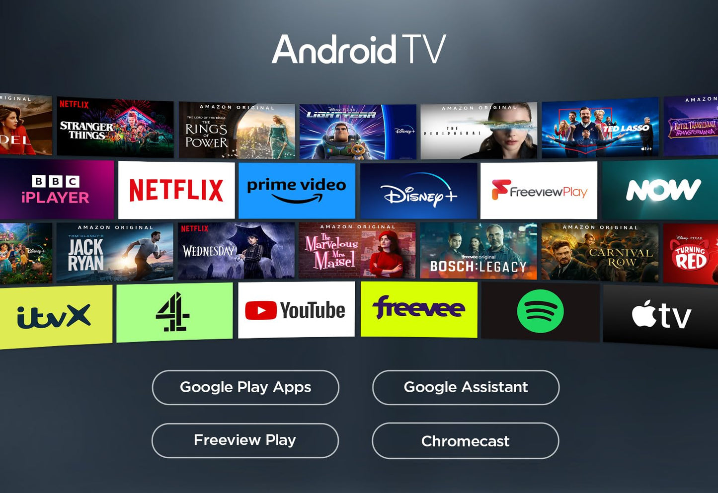 TCL 43P755K 43-inch Ultra HD, Wide Color Gamut, 4K HDR TV