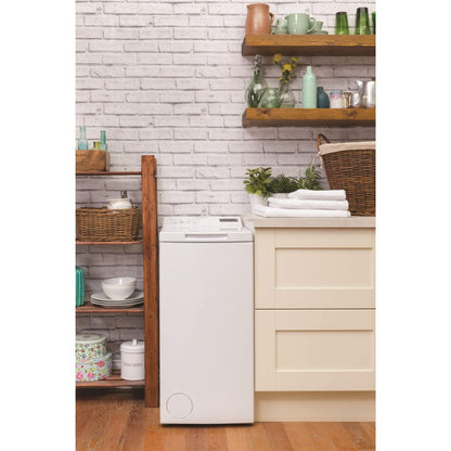 Hotpoint Top Loader 7kg WMTF 722U UK N Washing Machine, White