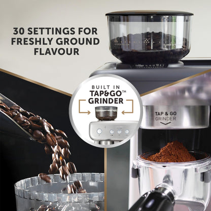 Breville Barista Max Espresso Machine | Latte & Cappuccino Coffee Maker