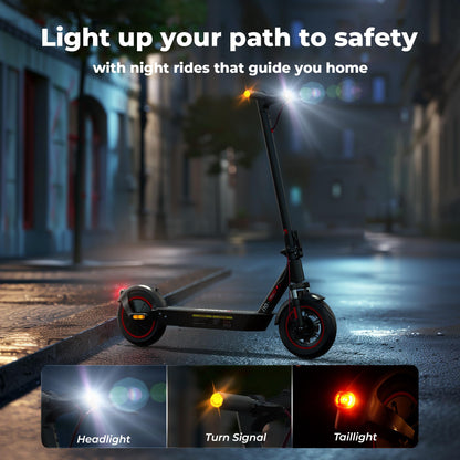 iScooter i10Plus/i10Max Fast Electric Scooter Adults, 50/80 KM Range, Support APP One-click Lock