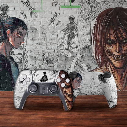 Attackk on Tittan Custom PS-5 Controller Wireless compatible with Play-Station 5 Console