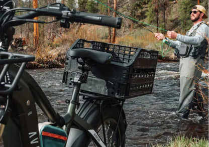 Aventon Aventure.2 Step-Through Fat Tire E-bike in Slate Grey