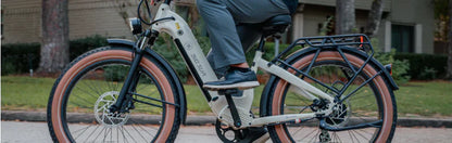 AIMA Big Sur All-Terrain E-Bike in White