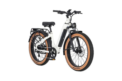 AIMA Big Sur All-Terrain E-Bike in White